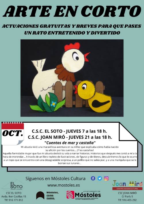 CARTEL_Arte en corto_octubre 2021