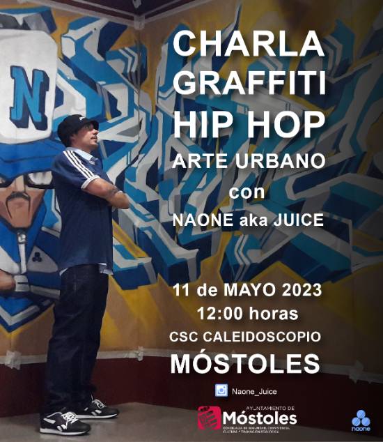 Cartel_Charla Graffiti Naone