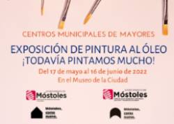 Cartel Expo óleo Museo Ciudad 2022