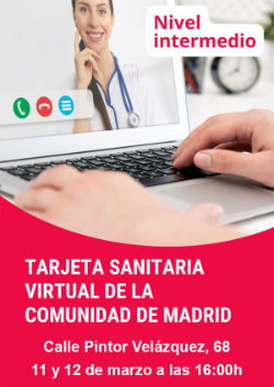 11 y 12 de marzo - Tarjeta sanitaria virtual de la Comunidad de Madrid - MD