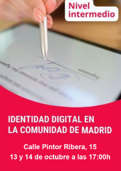 13 y 14 de octubre 2025 - Identidad digital en la Comunidad de Madrid - MD copia