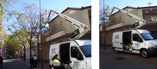 Servicio de limpieza de fachadas