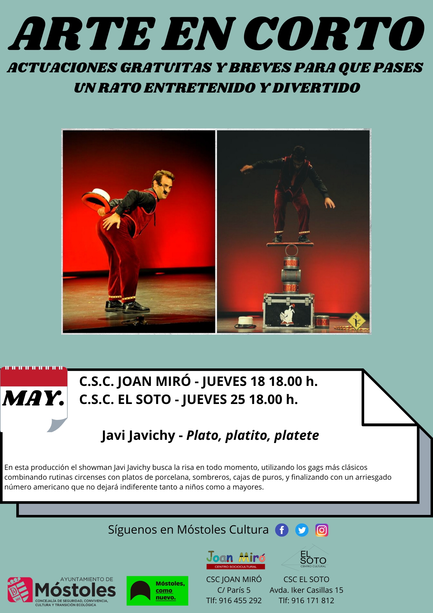 Arte en corto mayo 2023