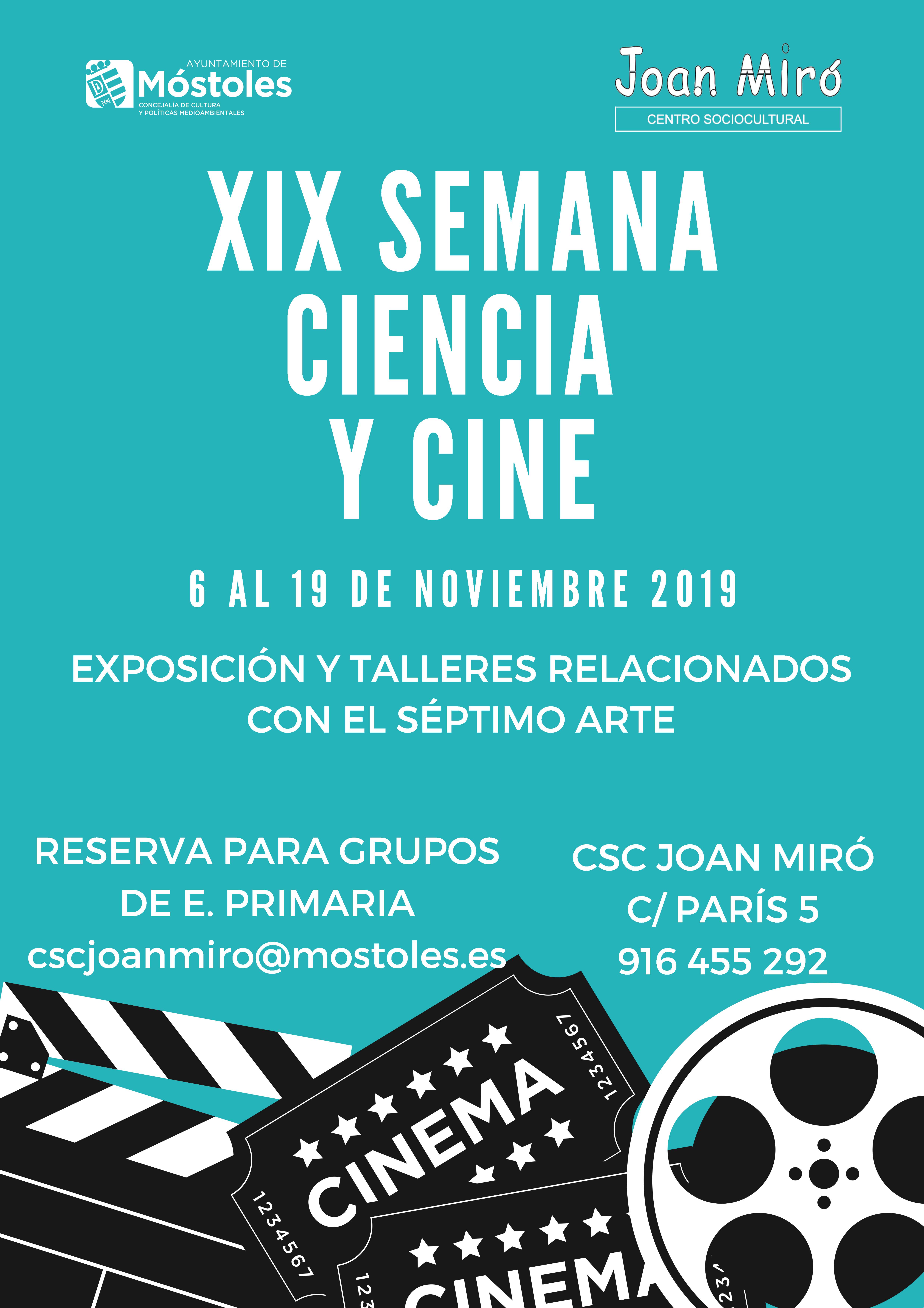 cartel semana ciencia cine