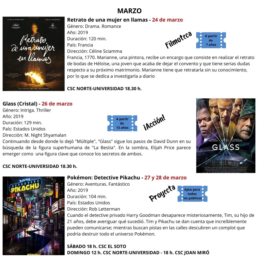 CINE+CINE SEMANA 22-28 MARZO 2021