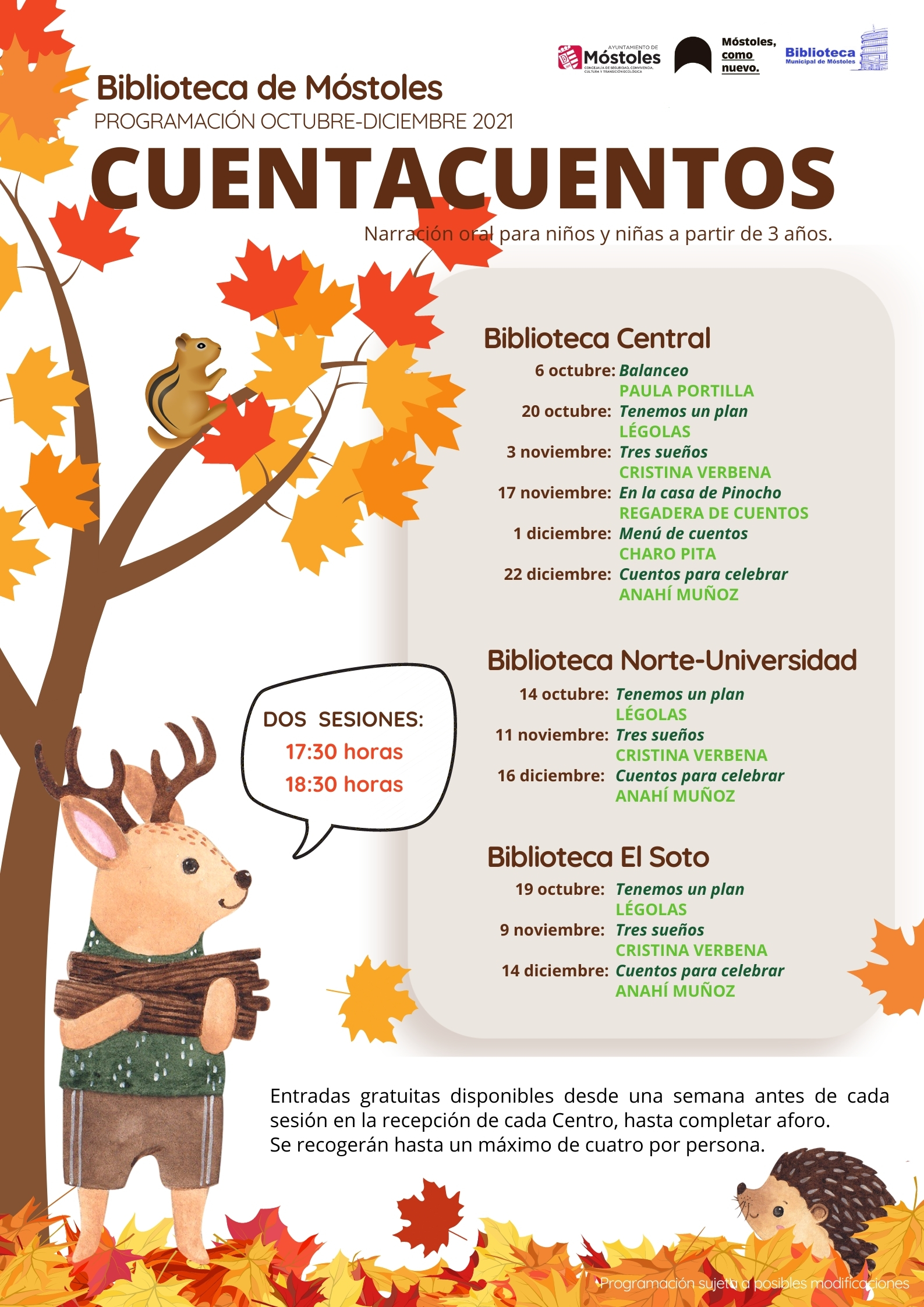 cartel CuentaCuentos 2021-2