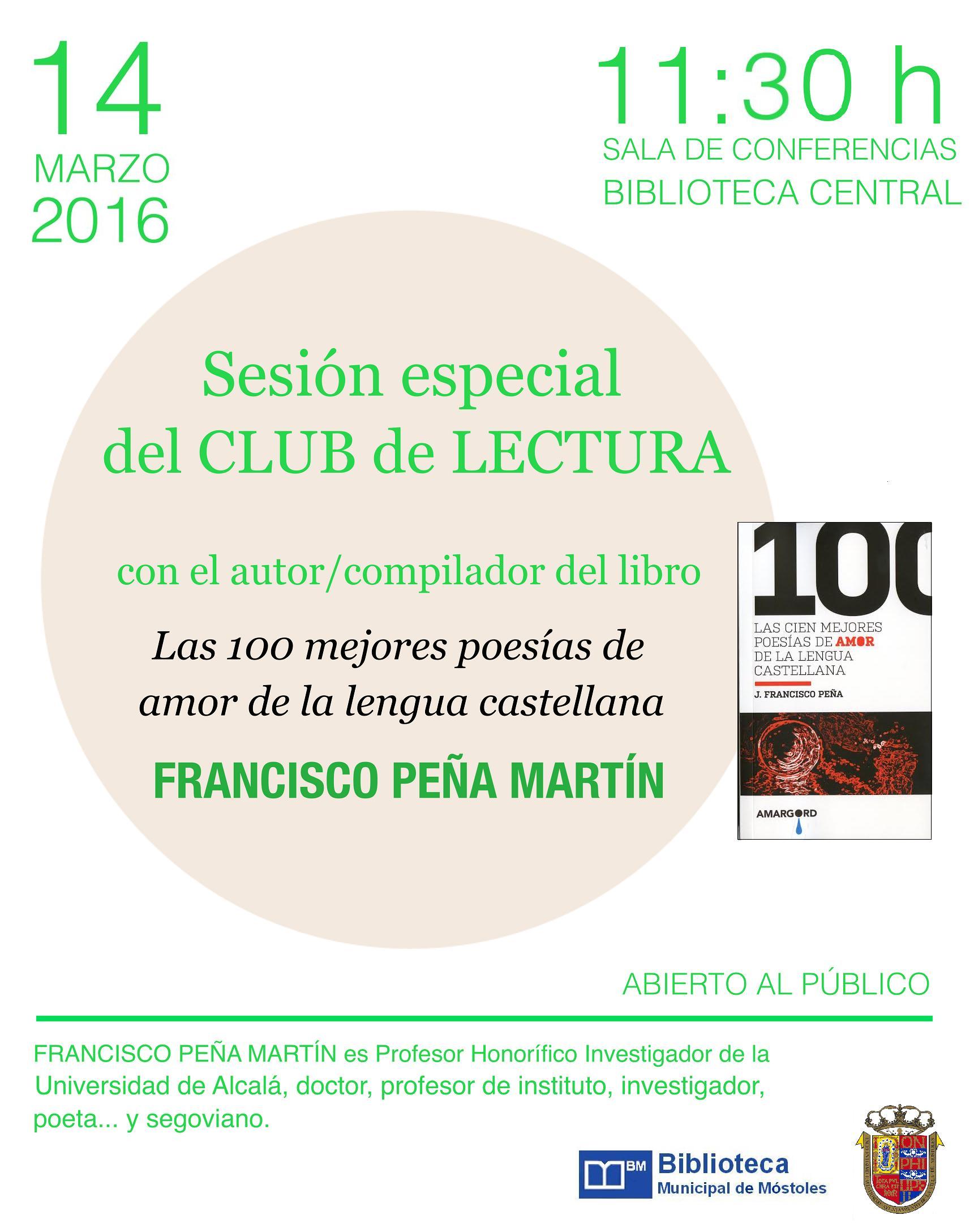 Encuentro literario club lectura - 100 mejores poesias