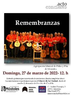 Cartel Remembranzas 27.3.22