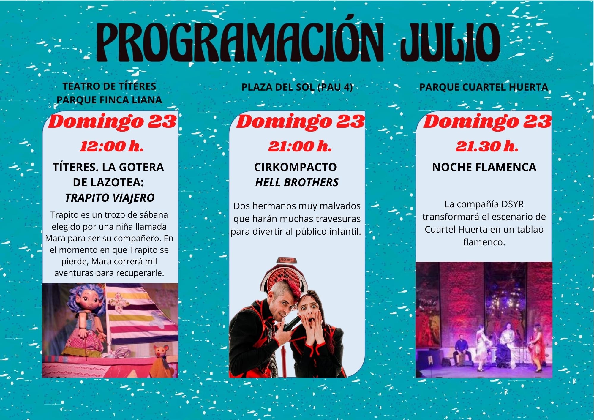 Verano flash 23 julio