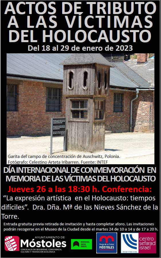 Cartel Conferencia 26 Holocausto