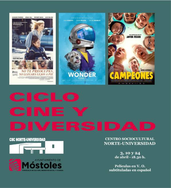 Ciclo cine y diversidad abril 2019