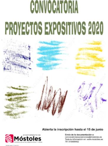 Cartel proyectos expositivos 2020