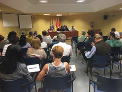 reunión con los centros educativos de Móstoles 1