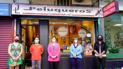 visita establecimiento JL Peluqueros 1