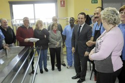 Visita Voluntarios Restaurante Municipal 1