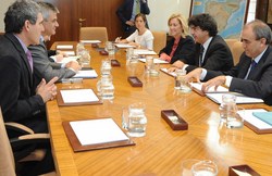 Reunion con subsecretario Ministerio Fomento 1