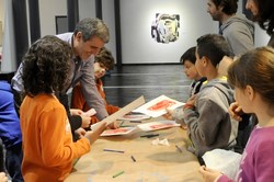 Taller infantil expo Egorretratos 6