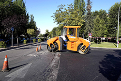 Trabajos del plan de asfaltado 2021p