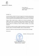 CARTA ENCASA CIBELES