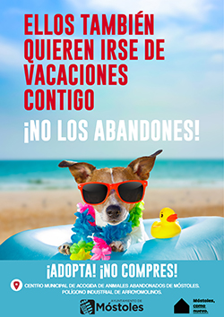 CARTEL CAMPAÑA CONTRA EL ABANDONO DE MASCOTASP