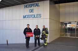 Bomberos en hospital 4