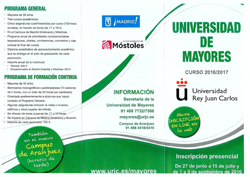 UNIVERSIDAD DE MAYORES Curso 2016-2017