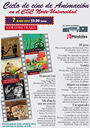 CARTEL CORTOMETRAJES ANIMACIÓN 2017