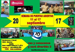 Billar puertas abiertas 2017