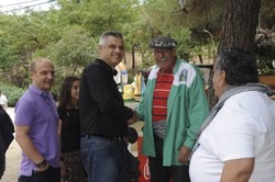 Alcalde David Lucas en el Rocio 1