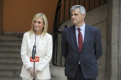 Encuentro Alcalde y Presidenta CAM 6