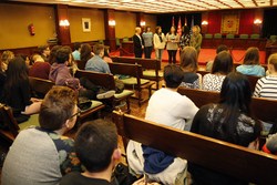 Recep Alumnos Intercambio Juan Gris 1