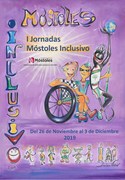 Cartel de I Jornadas Móstoles Inclusivo