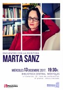 Encuentro escritora MARTA SANZ