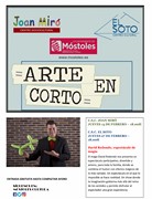 Cartel Arte en Corto febrero 2020