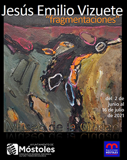 Cartel Exposición Jesús Vizuetep