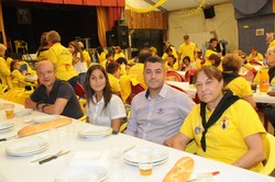 Comida en la peña Los Corbatos 7