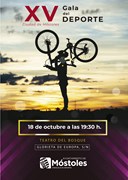 18 octubre Cartel XV Gala del Deporte de Móstoles