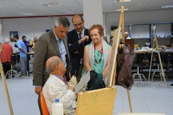 Visita y comida en Centro Mayores Juan XXIII p