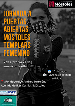 Jornada de puertas abiertas del Club Móstoles Templars FemeninoP