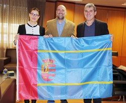 Recibiniento a Juan García Arriaza