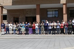 Minuto de silencio por el atentado de Manchester 1