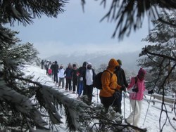 Raquetas y construccion de Iglús