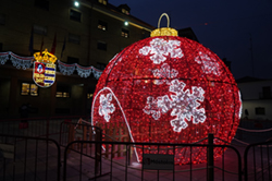 Encendido de luces de navidad p