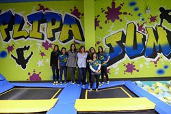 Visita al centro de ocio infantil FlipaJump 1