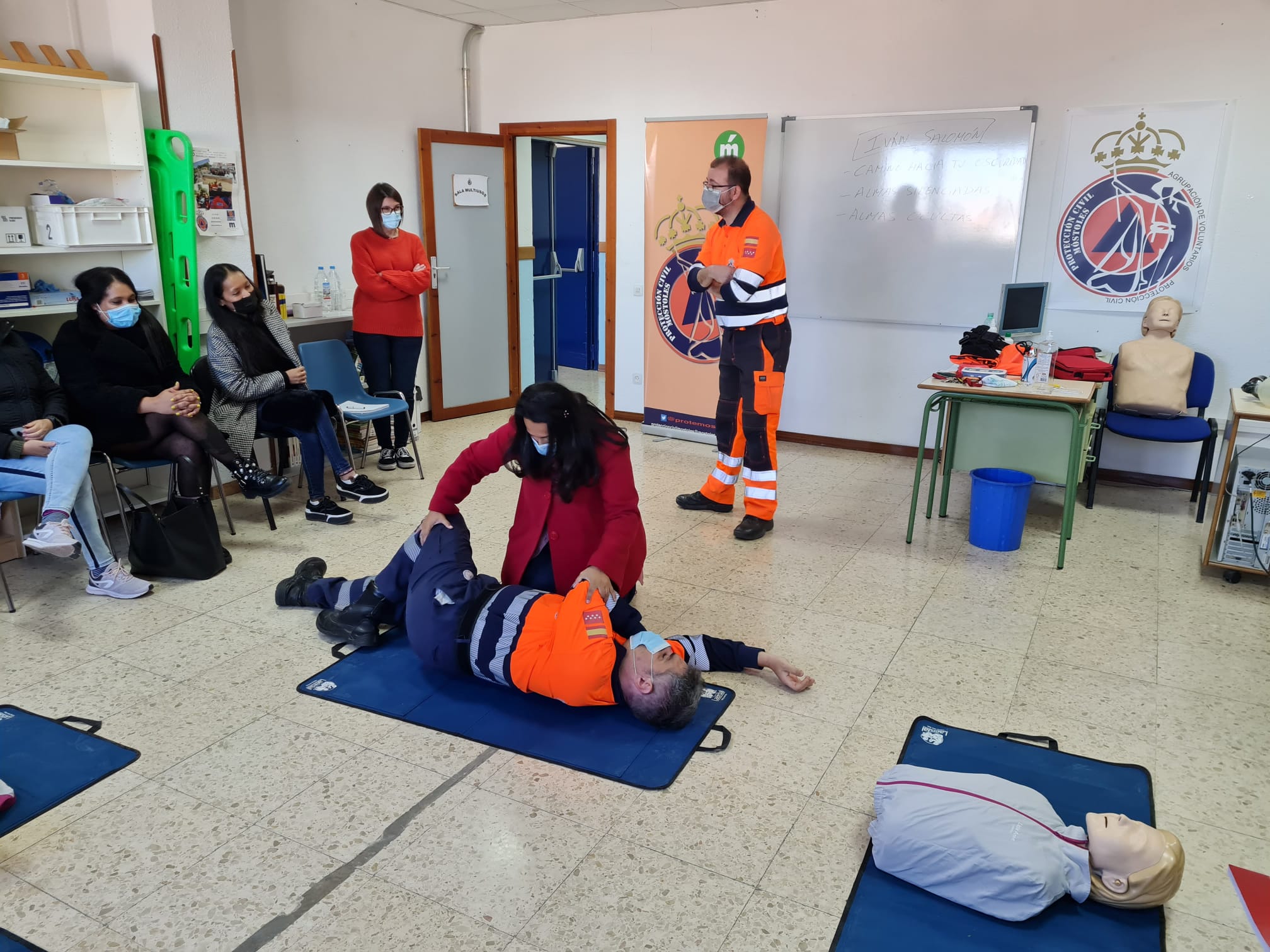 Cursos para voluntarios de Protección Civil