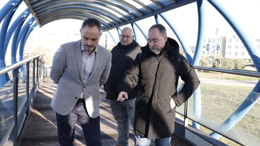 Pasarela peatonal de conexión con Móstoles Tecnológico (3)