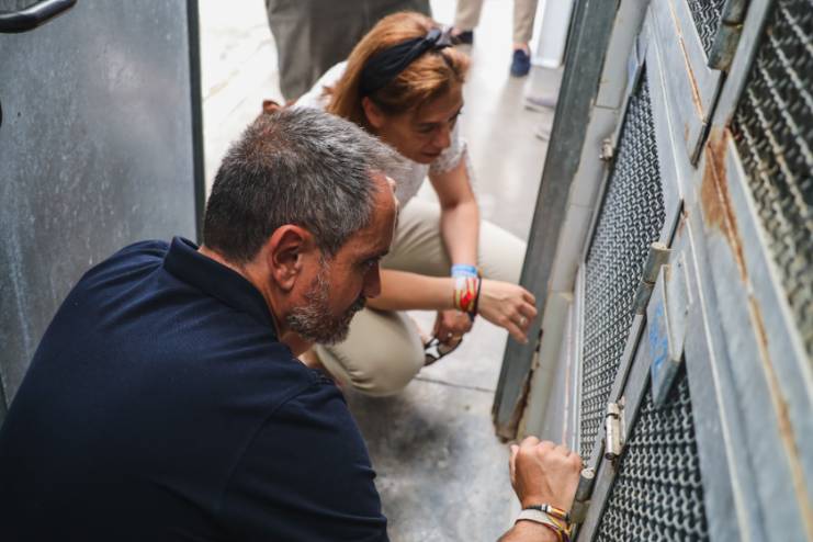 El Alcalde visita el Centro Municipal de Acogida de Animales Abandonados
