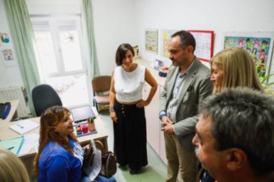 El Alcalde visita la Escuela Infantil El Soto y el CEIP Andrés Torrejón (1)