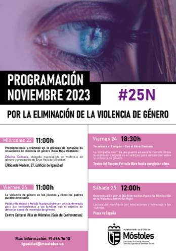 Programación Dia Internacinal Mujer 25-N