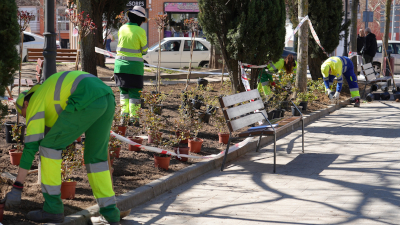 destacada renovación de la jardinería del parque Cuartel Huerta (4)